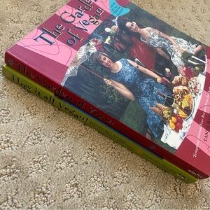 Books, Two (2) Cookbooks Bundle All Vegan! by Tanya Barnard & Sarah Kramer